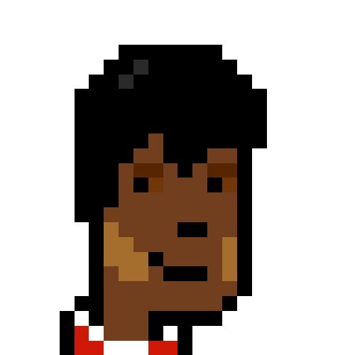 cryptoraresbot's tweet photo. CRYPTORARES X CRYPTOPUNKS: PUNK #7688 ROCKS THE JESTER-SCARF https://t.co/R1dcVcMzCQ
