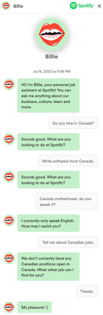 testing53501508's tweet photo. spotifyJobNotFoundException - https://t.co/Zz4g3FapXB #coding #programmerhumor https://t.co/vQG1pwDY75