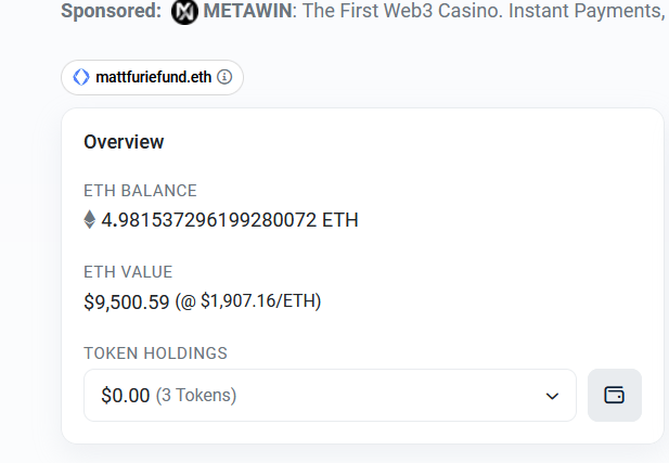 DOMPERIGNONETH's tweet photo. $wolf community and team have already donated almost 10k to @Matt_Furie fund! INSANE ! https://t.co/p6QlIxOg0h