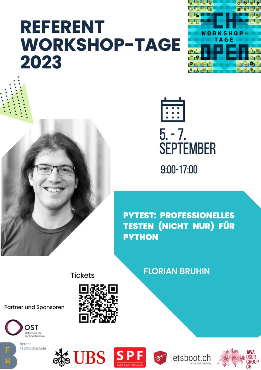 workshoptage.ch/programm-2023/ - Jetzt im Programm stöbern & Frühbucherpreise sichern! Mit @dpinezich Alessandro Sebaste @venkat_s @the_compiler - #sponsoredby @ost_fh @bfh_hesb @UBSschweiz @SPF_Consulting @letsboot @jugch (3/10) #workshoptage23