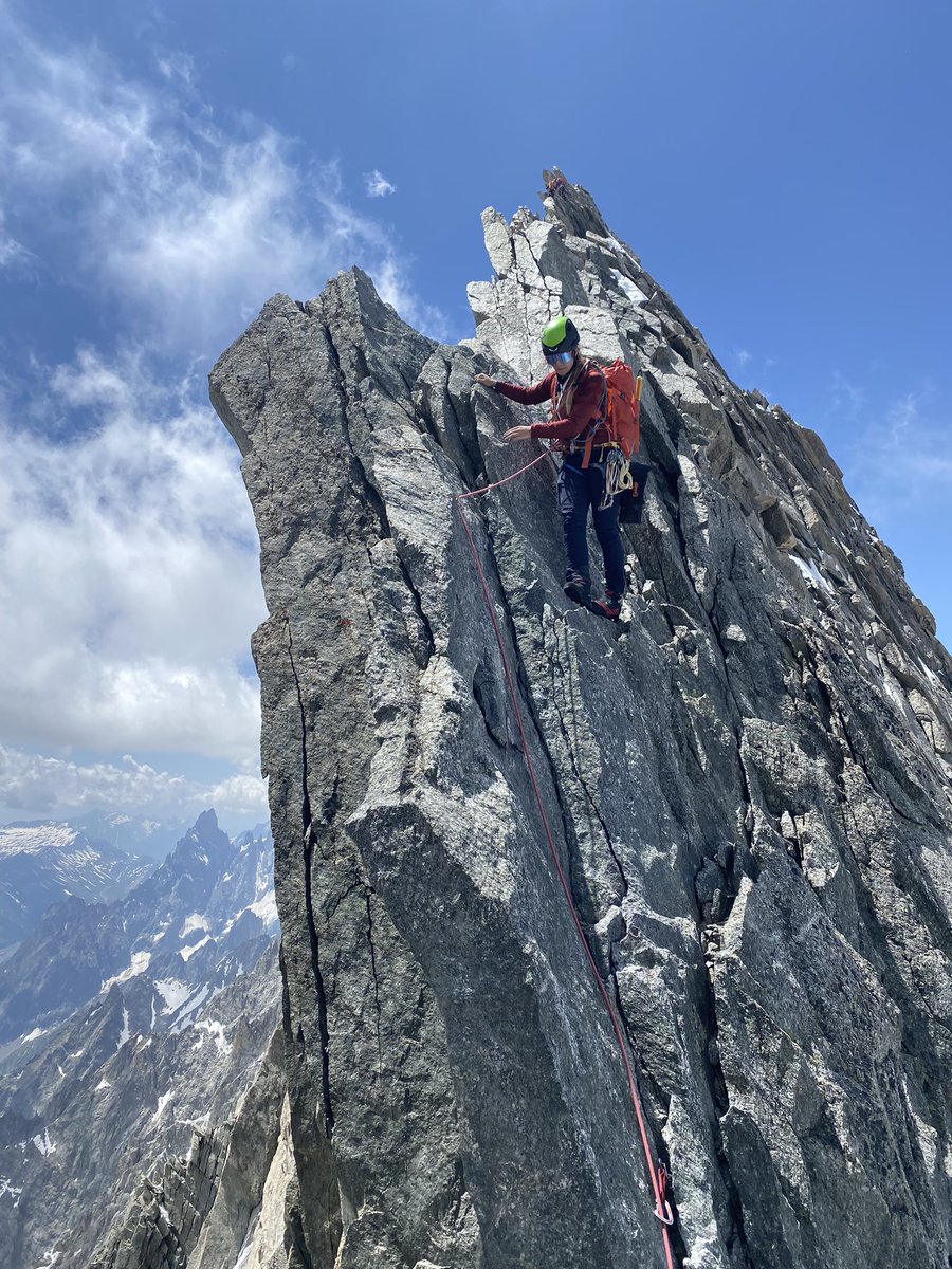 Some pictures of traversing the Grandes Jorasses a week or so ago. This got me up to 68 alpine 4000m peaks for Project Alpine Spirit. <a href="/MontaneOfficial/">Montane</a>