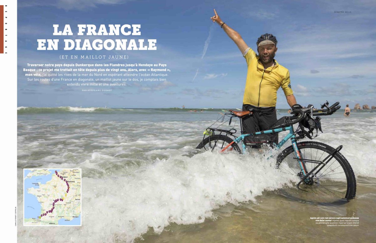 Votre livre de l'été ! L'échappée ou comment traverser la France en diagonale à vélo. Recommandé par la Team de France secrète à vélo.  francesecreteavelo.over-blog.com/2023/07/l-echa… #Editions via @https://twitter.com/TVdeschefs