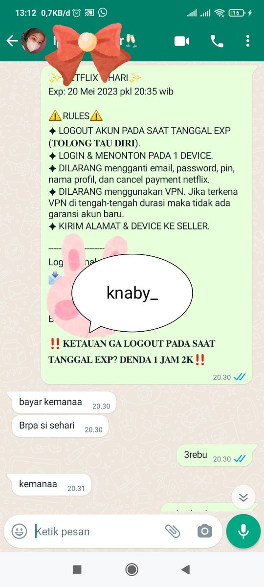 knaby_'s tweet photo. • Netflix 1 Bulan 2 User
• Netflix 1 Hari
• Spotify Famplan 1 Bulan https://t.co/CTOYFIr5SO