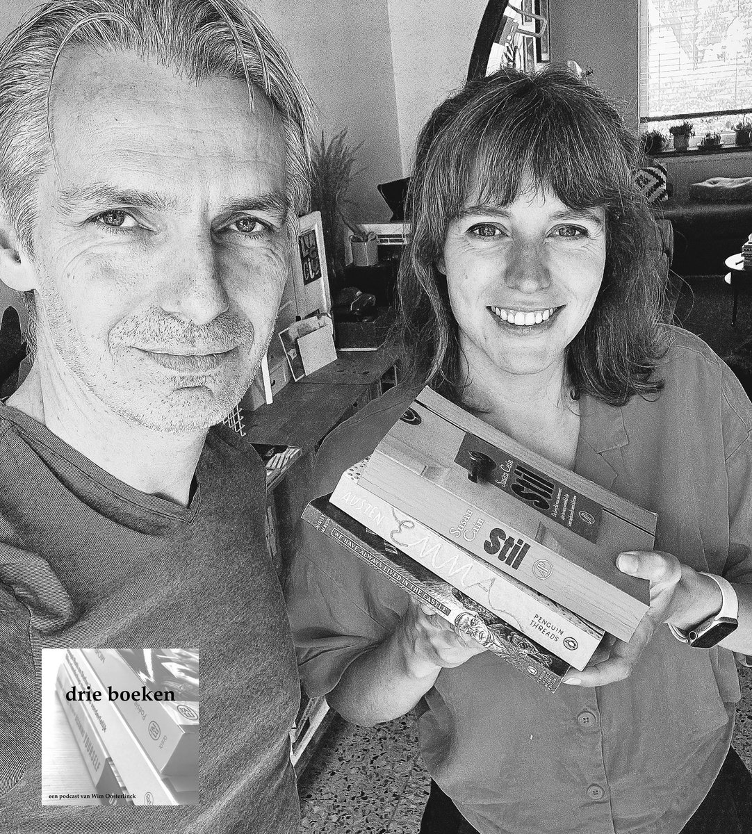 Wim Oosterlinck 🎙 (@wimoosterlinck) on Twitter photo Dubbelaflevering van de podcast #drieboeken 📚! Ik ging in Gent en Kortrijk op bezoek bij Sara en Trees van de bevriende boekenpodcast Bende van het boek. Het resultaat:
Afl 195 met Sara Logghe: wimoosterlinck.wpcomstaging.com/2023/07/18/dri…
Afl 196 met Trees Accou: wimoosterlinck.wpcomstaging.com/2023/07/18/dri…
❤️❤️ Dubbelaflevering van de podcast #drieboeken 📚! Ik ging in Gent en Kortrijk op bezoek bij Sara en Trees van de bevriende boekenpodcast Bende van het boek. Het resultaat:
Afl 195 met Sara Logghe: wimoosterlinck.wpcomstaging.com/2023/07/18/dri…
Afl 196 met Trees Accou: wimoosterlinck.wpcomstaging.com/2023/07/18/dri…
❤️❤️
