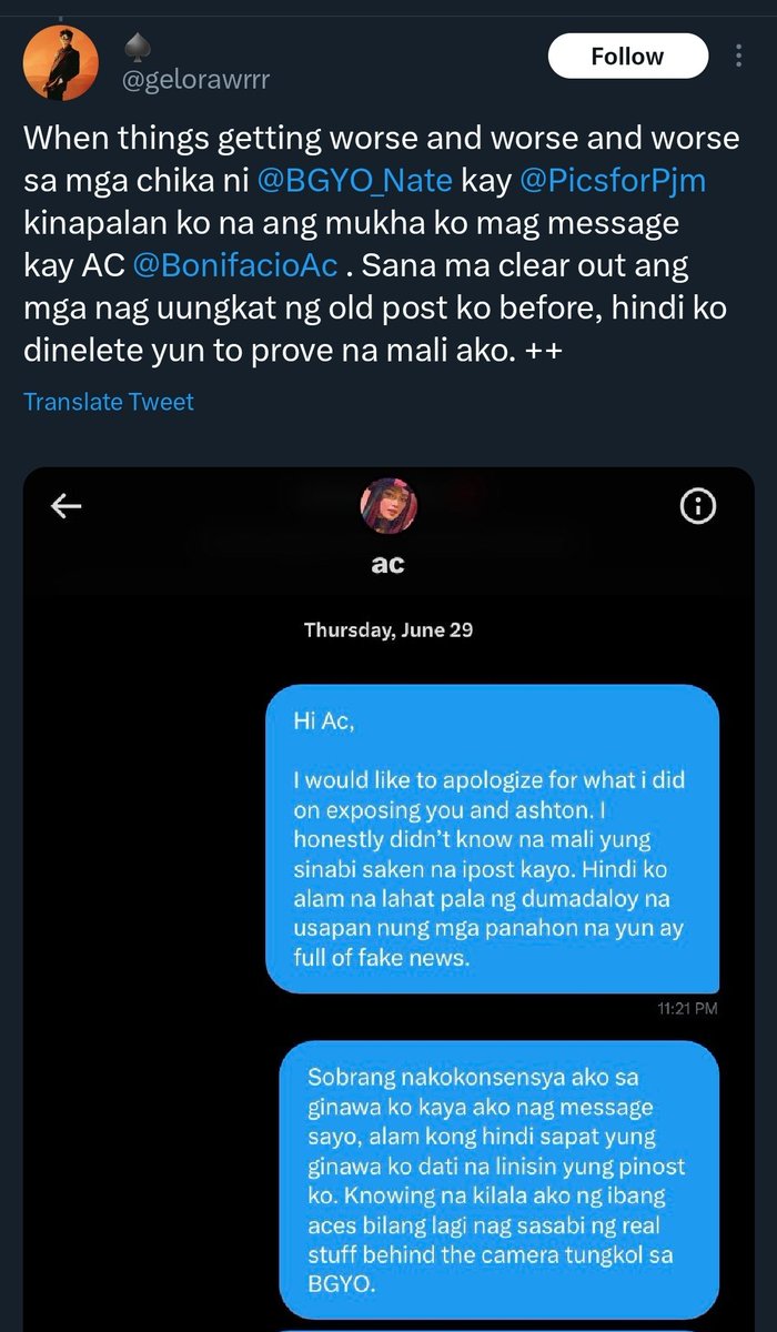 5everrrrrrrrrrr's tweet photo. Ibig sabihin you have poor judgement and lack of critical thinking on weighing truth and not.  What if tama pala si nate &amp; how can we trust sa info na binibigay ni AC sayo kng one sided story lang din alam mo? the fact that u sided with awra proves my claim. 🤭 https://t.co/MAPE7R2s63