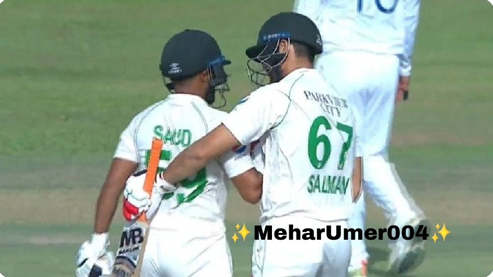 Meharumer004's tweet photo. 100 for #SaudShakeel ❤️ One of the purest &amp; mature cricketing knock 🙌
THE GREAT WALL OF PAKISTAN 🫡🇵🇰
#MeharUmer004 #PAKvSL #SLvsPAK https://t.co/zwpw5hY2Tl