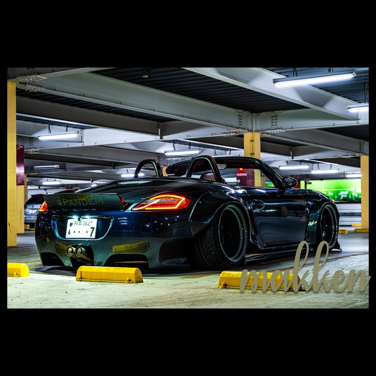 makkesosama's tweet photo. 【Porsche 987boxster】
・Camera/Nikon Z9
・Lens/Z24-70mm f/4 S
・Location/立体駐車場
#ポルシェ #ボクスター #987boxster #boxster #tra京都 #rocketbunny #porsche #pandem #wavysavvy #9010desin #work #workwheels #撮影依頼募集中 #熊本 #熊本写真部 #車写真 #z9 https://t.co/ABwgv8Kr1D