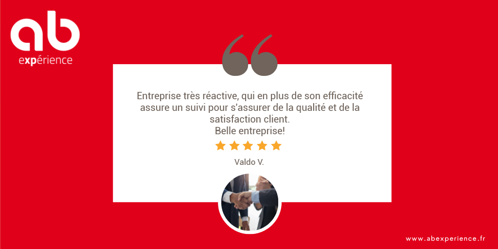 ABXPOfficiel's tweet photo. Notre #satisfaction #client exceptionnelle est le résultat de notre approche personnalisée, de notre #expertise approfondie et de notre volonté constante de dépasser les attentes. ✅ #avisclient #supportinformatique #informatique #horaires #entreprise #amiens #abexperience https://t.co/jx5ZxBoWoz