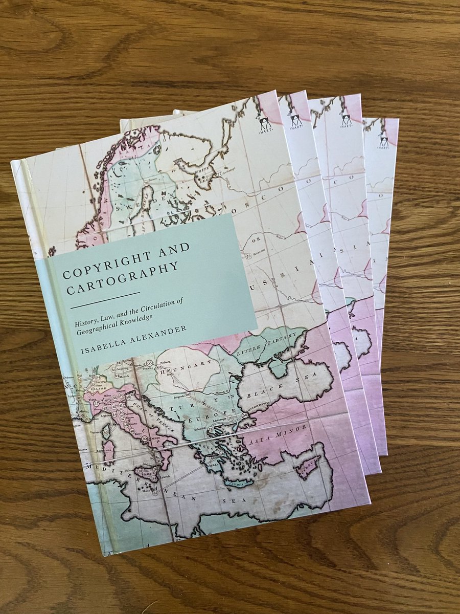 Isabella Alexander (@ijalexander2002) on Twitter photo If youāve ever wondered how the law affected map making and the circulation of geographical knowledge from c15 to c20 your wait is nearly over! Itās been a long journey but finally publishing next week š„šš<a href="/hartpublishing/">Hart Publishing</a> #maphistory #copyrightlaw If youāve ever wondered how the law affected map making and the circulation of geographical knowledge from c15 to c20 your wait is nearly over! Itās been a long journey but finally publishing next week š„šš<a href="/hartpublishing/">Hart Publishing</a> #maphistory #copyrightlaw
