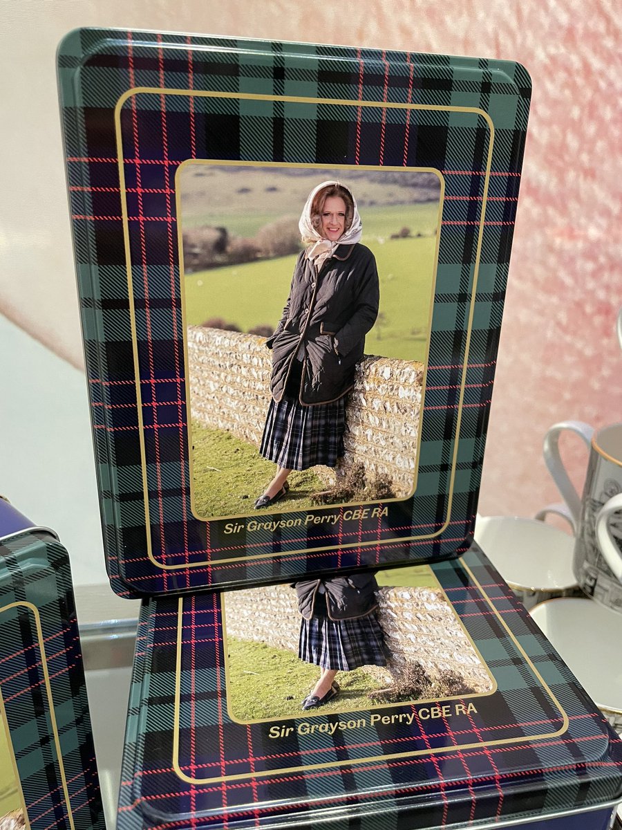 We’ve gone to town with the merch for my big show in Edinburgh 
This tin of shortbread might be my favourite 
I’m up in this beautiful city for the opening this week