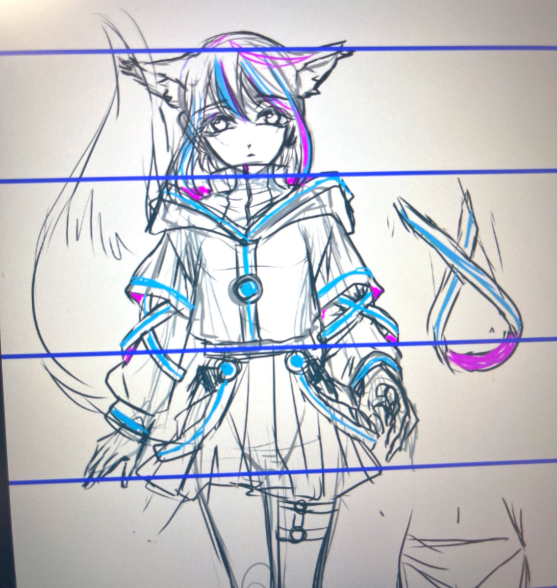 描くたびに絵柄変わる人か〜?????? 