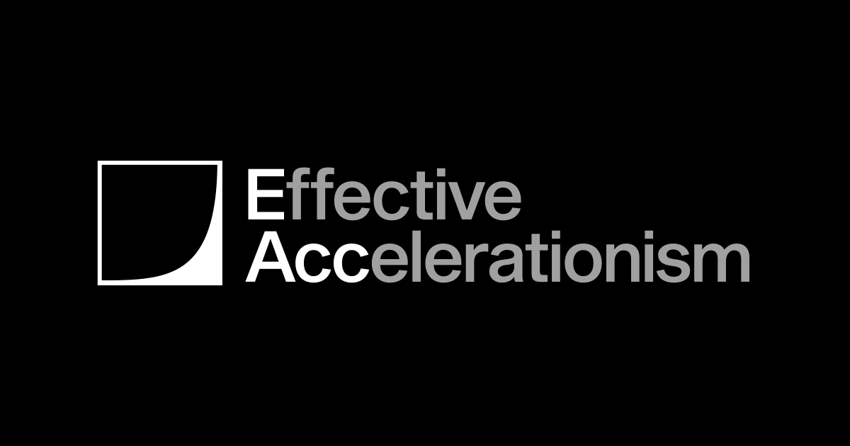 Effective Accelerationism tweet media