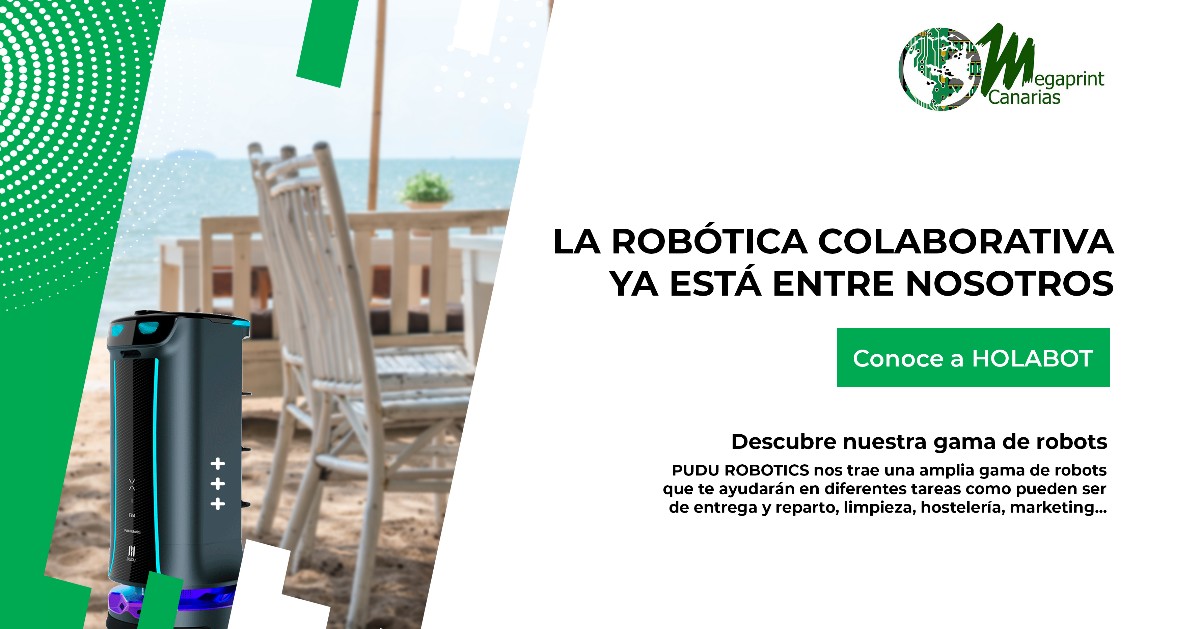 🌞🏖️¡No te extrañes si este verano ves #robots en tu chiringuito preferido, porque la 🤖#robótica colaborativa, ya está entre nosotros!

🤝Somos distribuidores oficiales de @pudurobotics_offical y tenemos mucho que contarte. ¡Adelante!

👀 ow.ly/my9150P3UIS