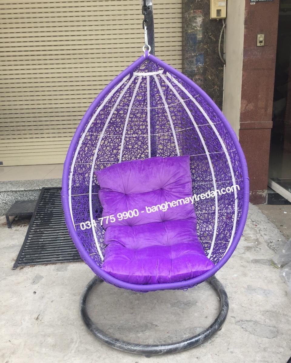 banghemaytresg's tweet photo. GHẾ ĐU TREO TÍM MỘNG MƠ

Sắc màu đầy sức hút, gợi lên cảm giác mộng mơ và lãng mạn, mang đến cảm giác thư thái và yên bình mỗi khi nhìn thấy.
-----

#ghedutreo, #ghexichdu, #xichdutreo, #ghedecor https://t.co/XLVSaGVBfk