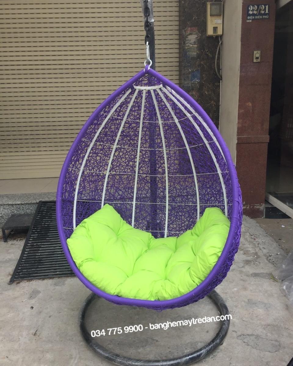 banghemaytresg's tweet photo. GHẾ ĐU TREO TÍM MỘNG MƠ

Sắc màu đầy sức hút, gợi lên cảm giác mộng mơ và lãng mạn, mang đến cảm giác thư thái và yên bình mỗi khi nhìn thấy.
-----

#ghedutreo, #ghexichdu, #xichdutreo, #ghedecor https://t.co/XLVSaGVBfk