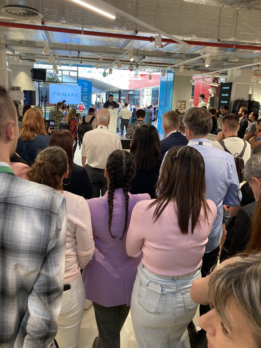 Aujourd’hui inauguration Primark Mulhouse , c’est parti !!!