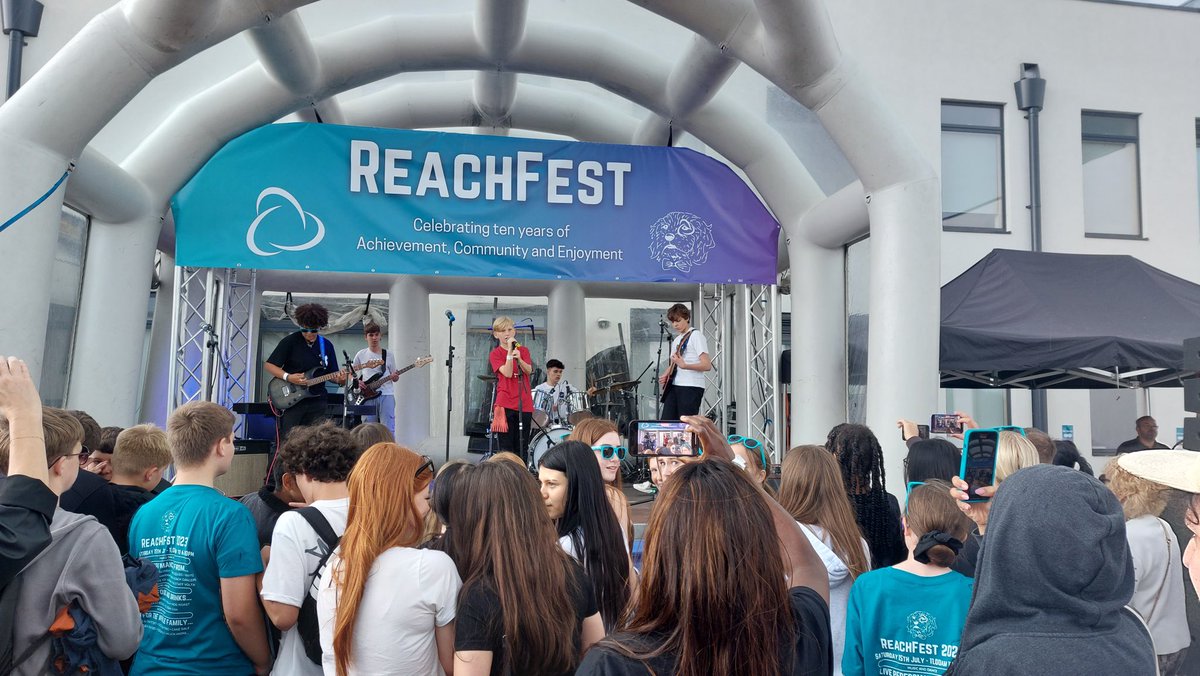 reachfreeschool's tweet photo. We are all looking forward to Sports Day today! But first more from #ReachFest #Community #Enjoyment https://t.co/KMp9tFAO6A