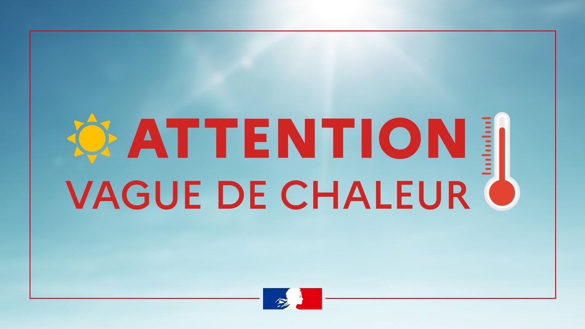 Sante_Gouv's tweet image. #VagueDeChaleur | Redoublez de vigilance ! 🔆

🔎 Consultez la carte de vigilance de @meteofrance sur : vigilance.meteofrance.com

Plus d'informations : sante.gouv.fr/sante-et-envir…