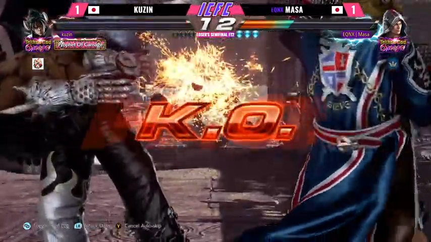 FatalFrameFGC's tweet photo. Tournament: ICFC TEKKEN ASIA SEASON 3 WEEK 9 (#TEKKEN7)

Player 1: 😭 @AskKuzin (Devil Jin)

Player 2: 🏆 @tekken_masa (Steve)

Game: 3, Round: 3

📺: https://t.co/ck9gBytgh7 https://t.co/hMK65Q2zdE
