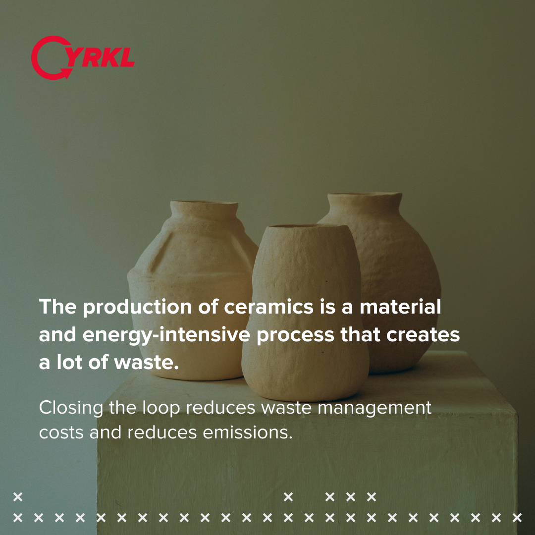 Closing the loop in ceramic production ♻️ After a Circular Waste Scan, a potential 20% reduction in waste management costs and a 5% of CO2-eq emissions savings were identified.

Read the full story here 👉hubs.la/Q01WFj6L0

#circulareconomy #wastemanagement