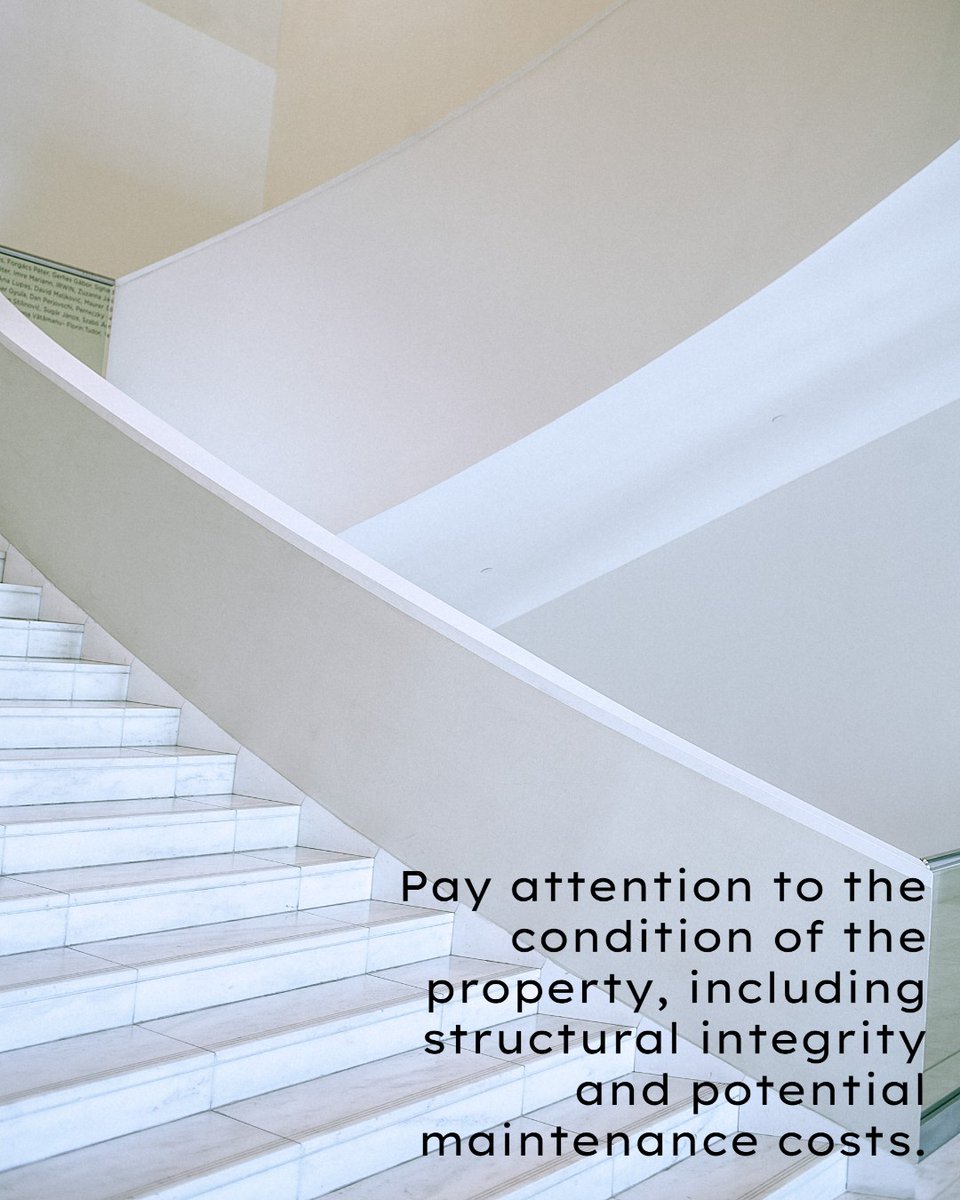 CRA_Property's tweet photo. Pay attention to the condition of the property, including structural integrity and potential maintenance costs.
#propertytips #BTLtips #duediligence #propertyviewings #propertyinvestor #cra_property https://t.co/vudWQ2B8pc