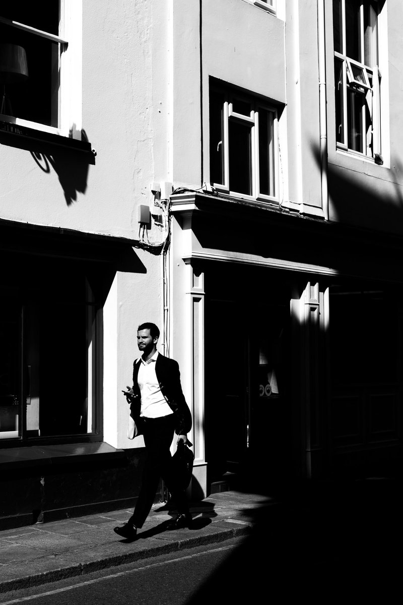 Light and shadow in King street, St. Helier, Jersey
#streetphotography #blackandwhite #jersey #theislandbreak @StHelierJsy