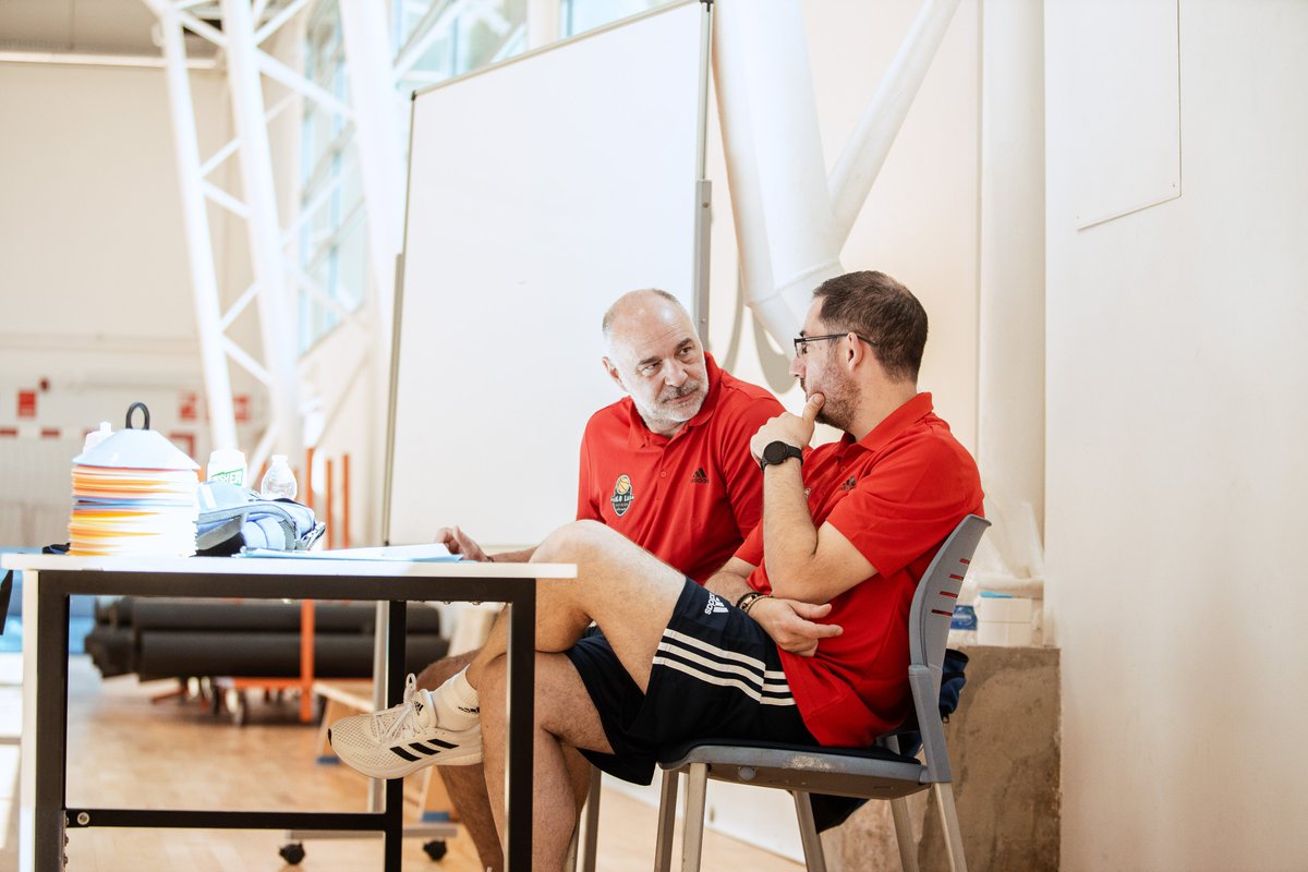 Pablo Laso Training Camp tweet media
