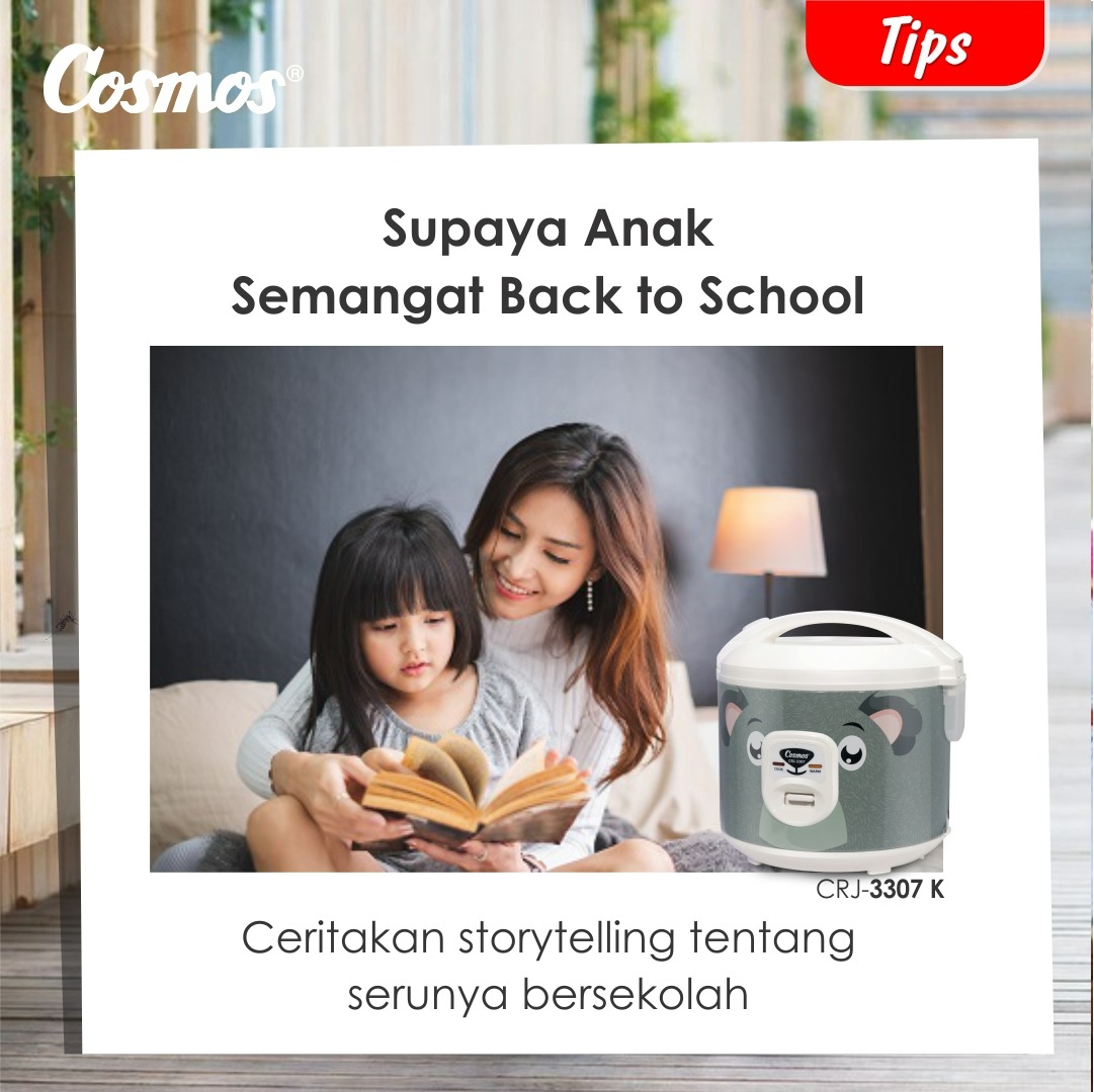 cosmosonline's tweet photo. Siapa ni Keluarga Cosmos yang anaknya sudah back to school lagi?
Simak dulu tips berikut biar anak makin semangat buat kembali ke sekolah !
Jangan lupa like, komen & share postingan ini ya..
#BanggaCosmos #RiceCookerFabelia #CosmosFabelia #BackToSchool #Tipsanak https://t.co/v0KDnjH4wG
