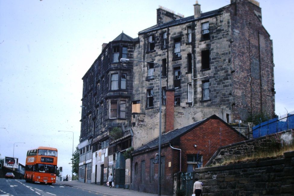 Old Glasgow on Twitter "https//t.co/YuYlRMZNjM Rear View Of Sandbank Street Tenements From
