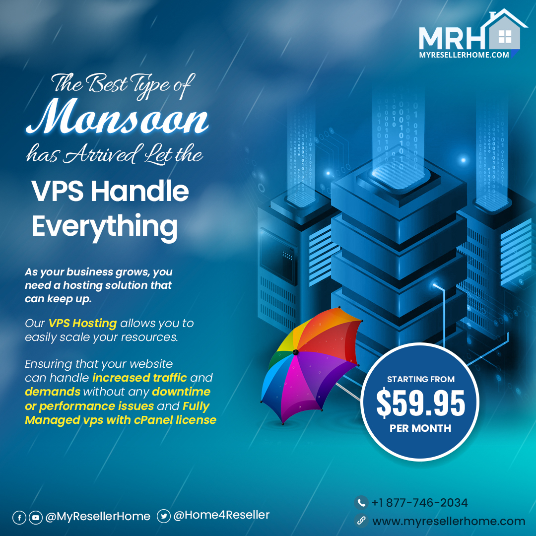 myreseller_home's tweet image. As your business grows, you need a hosting solution that can keep up. Our VPS hosting allows you to easily scale your resources, ensuring that your website can handle increased traffic and demands without any downtime.
#LinuxVPS #linuxvpshosting #bestlinuxvps