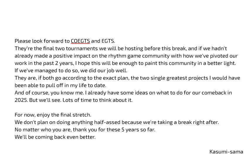 staff_gts's tweet photo. A quick announcement over the future of GTS. https://t.co/nRNfud2wXv