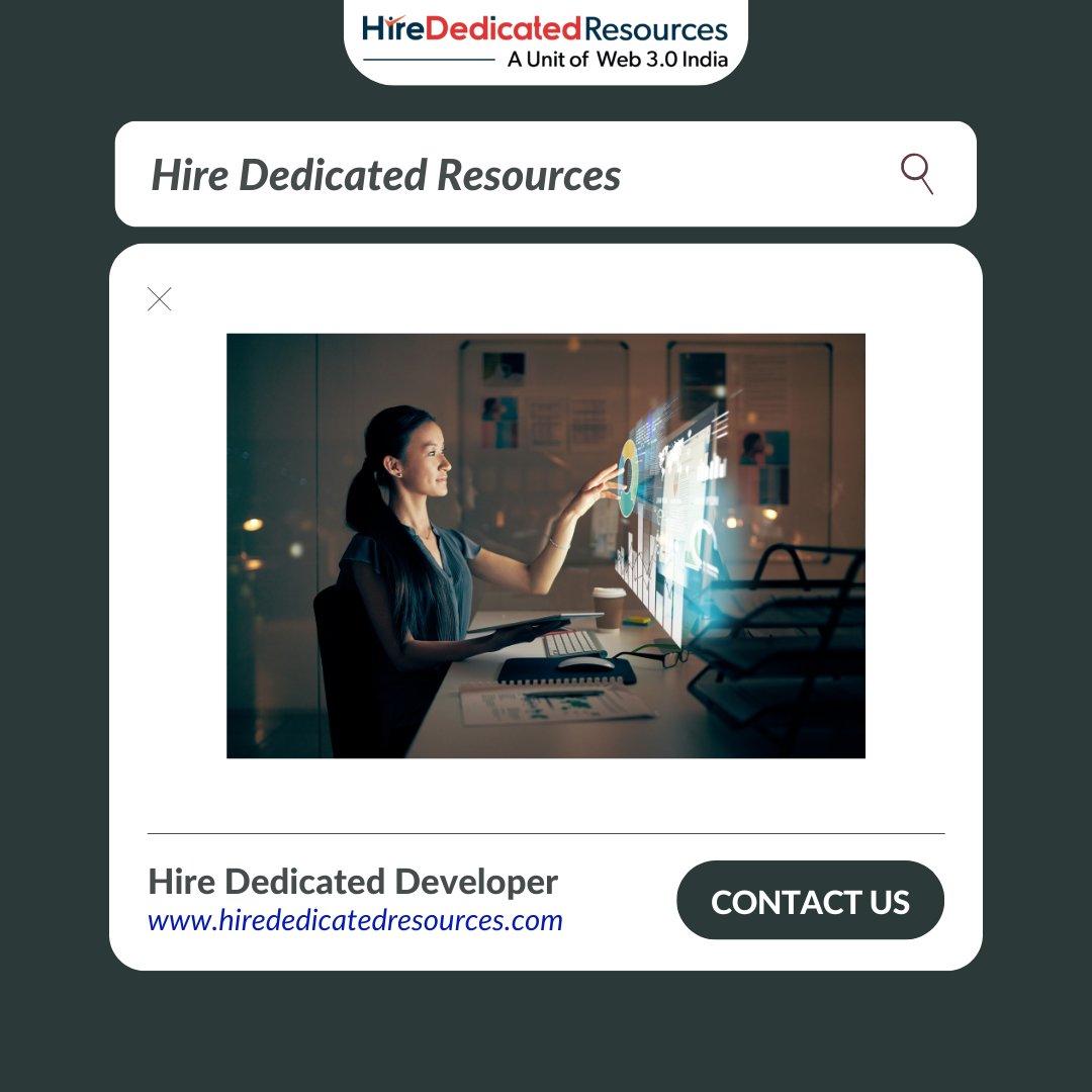 Hire_Dedicated's tweet photo. Looking to achieve the best outcome for your business?

Look no further than our Hire Dedicated Resources company. We offer the opportunity to hire dedicated resources who are committed to meeting your specific project requirements. https://t.co/WLpm6tleuD