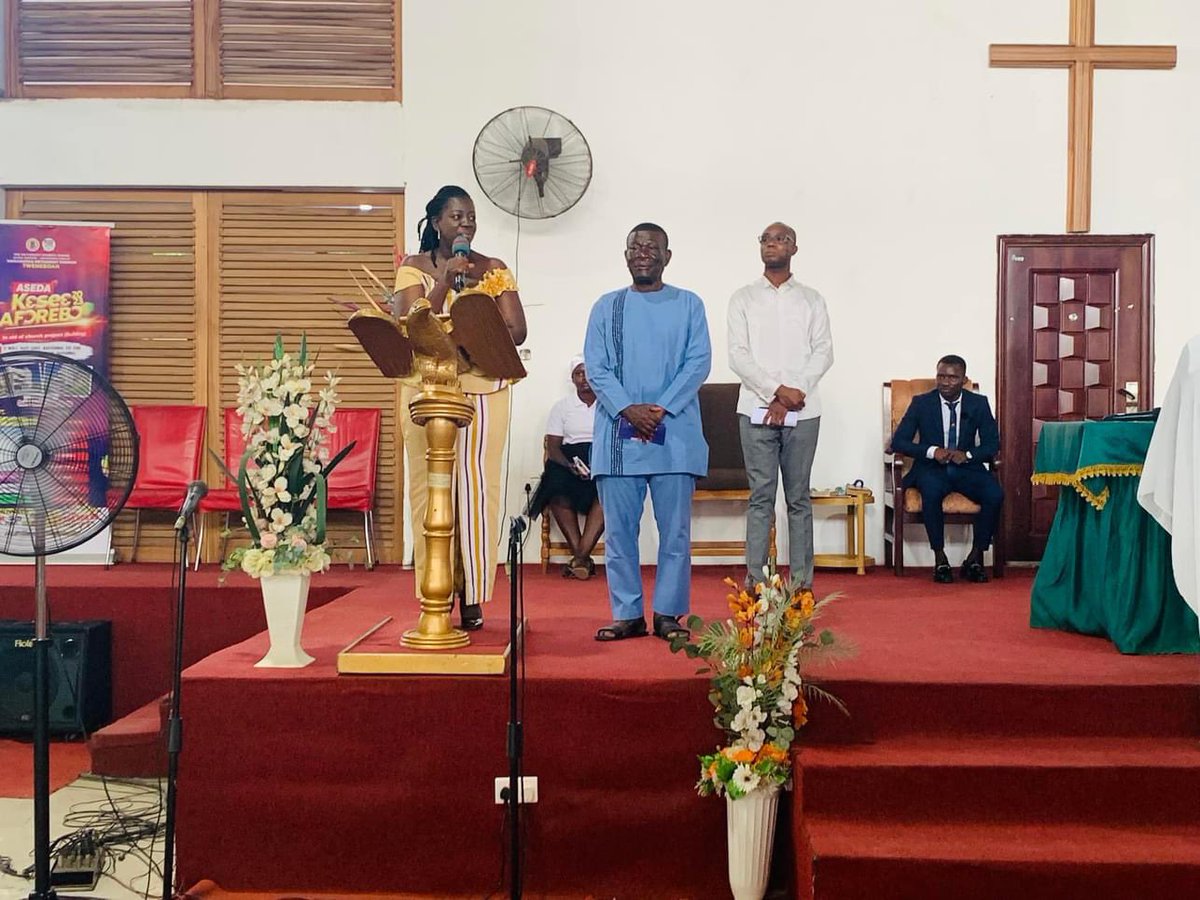 SPBartels's tweet photo. The Church has always been one of the strongest pillars of faith and Development in Ablekuma North Constituency. I was therefore delighted to visit various churches in my constituency on Sunday, July 16, 2023.
#SheIsWorkingForYou
#ForwardTogether https://t.co/z2Zu2fEjdv
