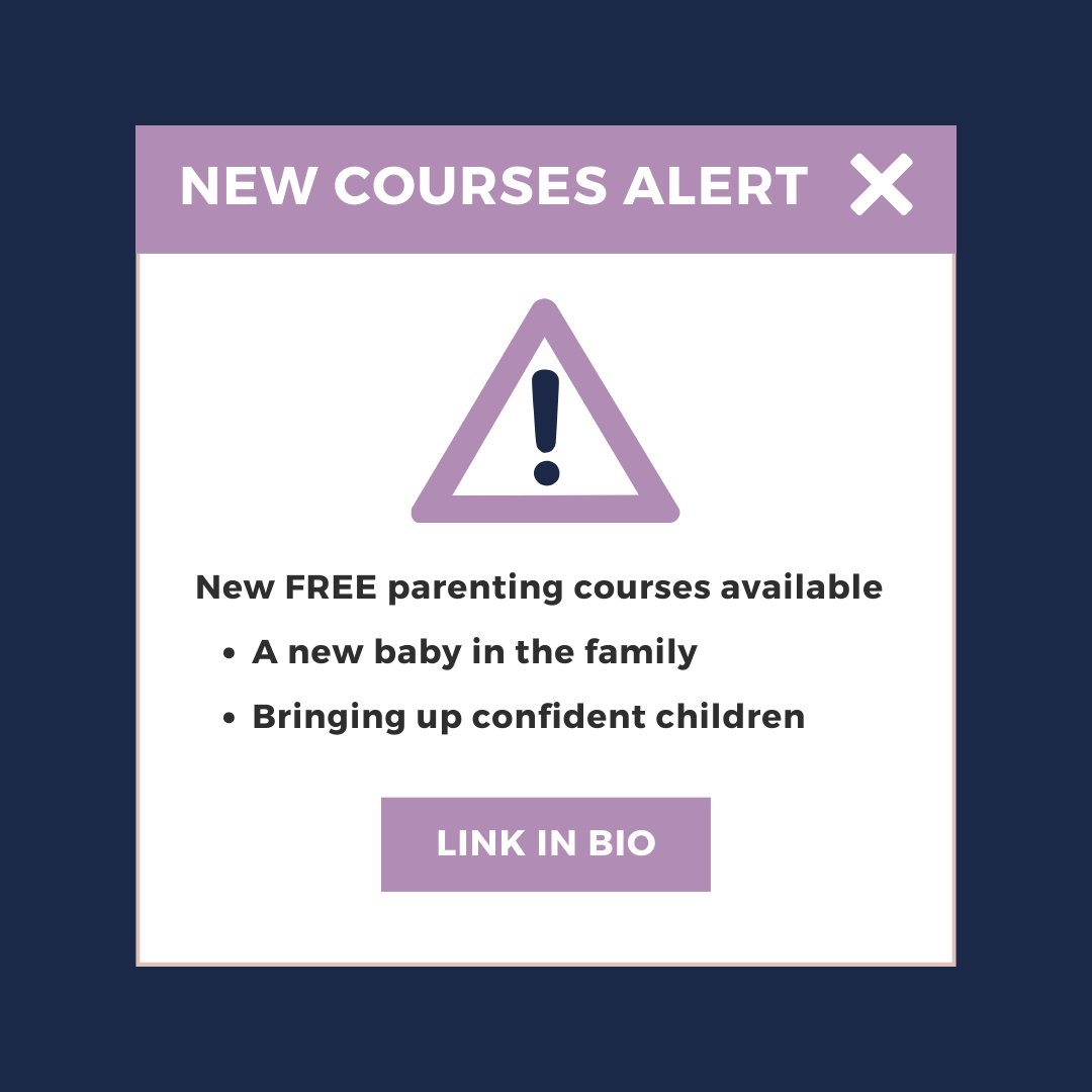 FamilyLives's tweet image. 🎉 Exciting news alert! 🎉 We have TWO new FREE online parenting courses added to our library. Bringing up Confident Children and New Baby in the Family. Sign up today! ow.ly/WUPR50PeNjU #ParentingCourse #FreeOnlineCourse