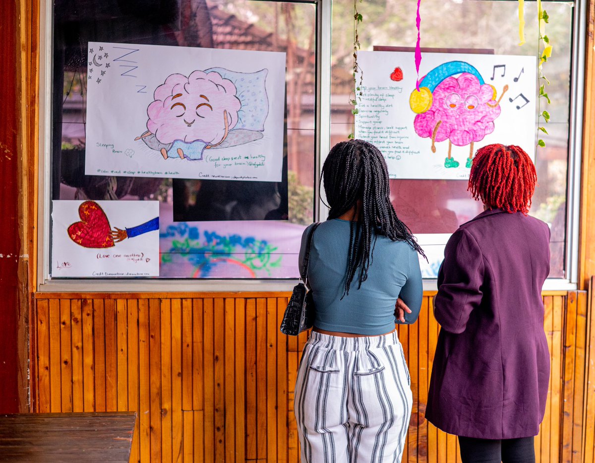 Looking back on the incredible Mental Health Awareness Month where @citiesRISE @youth4MHKenya organized a captivating art and mental health festival. The festival served as a safe and supportive space, fostering healing, self-expression, and the promotion of mental well-being.