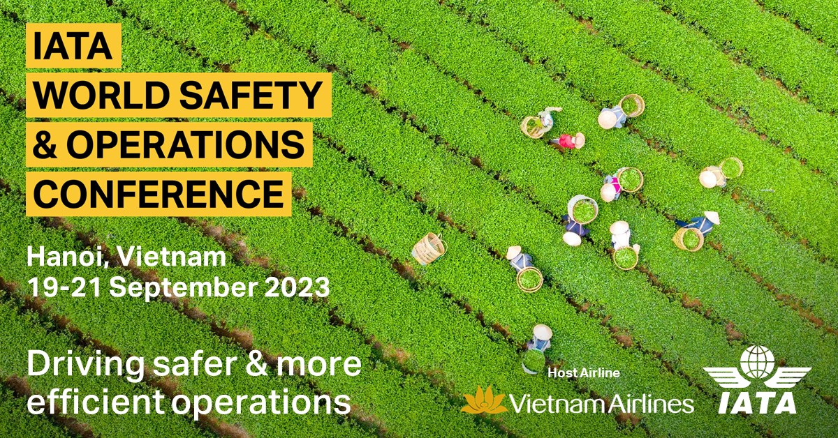 IATA's tweet image. “Leadership in Action: Driving Safer and More Efficient Operations” is the theme of the inaugural #IATAWSOC taking place in Hanoi with @VietnamAirlines as the host carrier.
Check out the program &amp;amp; speakers 👉 bit.ly/44yBsDl