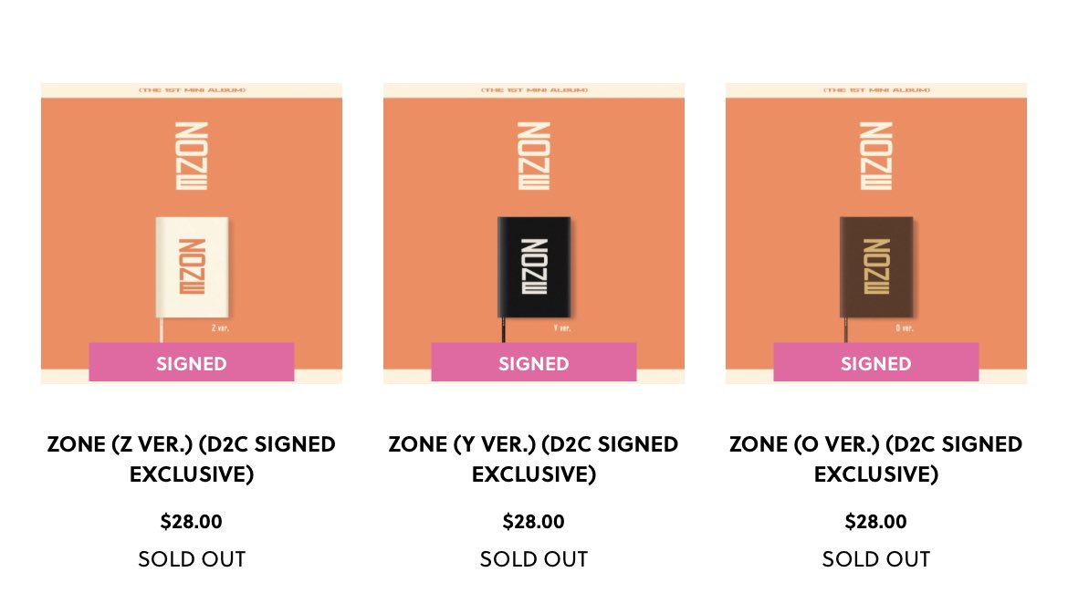 230718

All three Z,Y and O versions of Jihyo's signed albums sold out in TWICE Shop within an hour

The album was also trending #1 in Alaadin