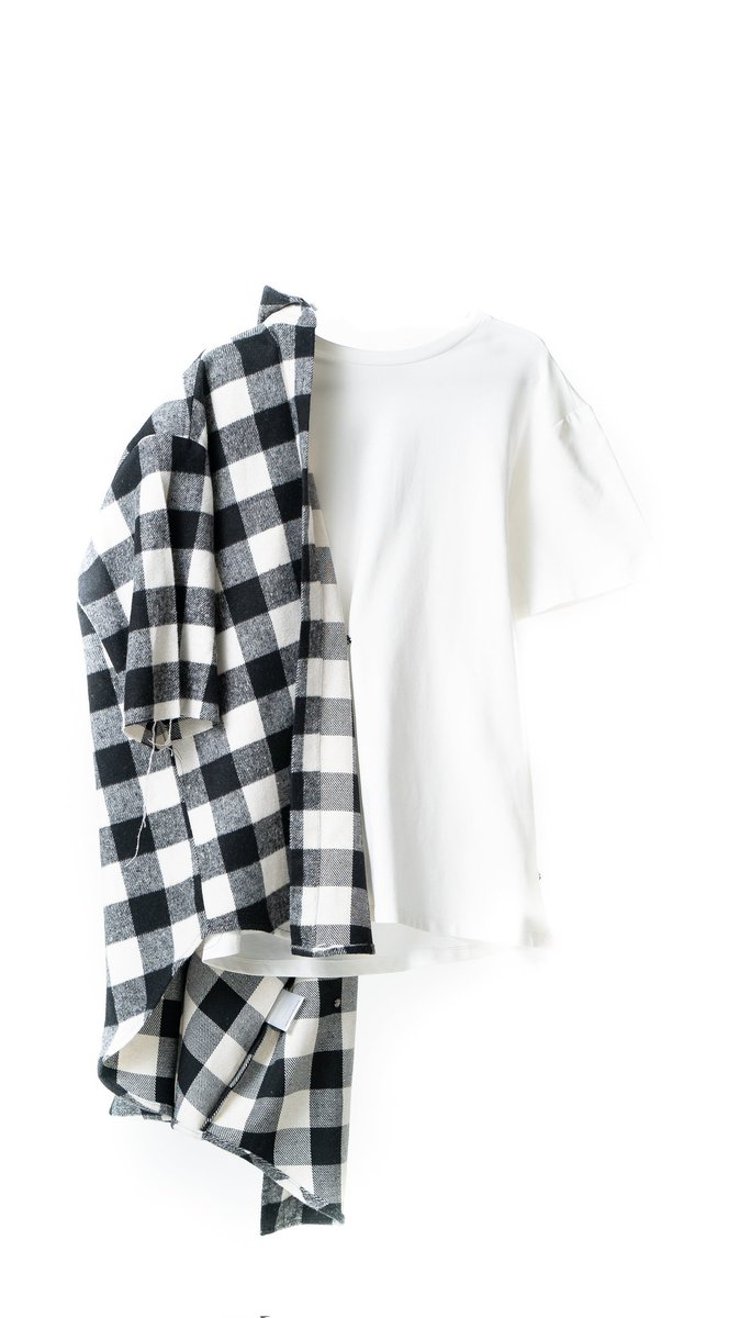 _alraqeba's tweet image. White Flannel Shirt / White Tee

#shopify #boutique #onlinestores #tshirtdesign