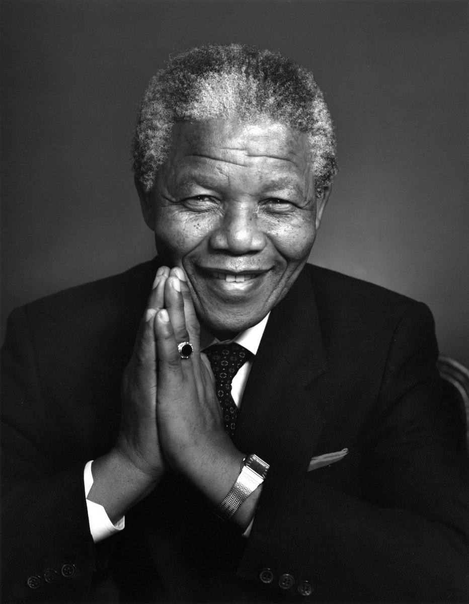 he’s  an iconic figure that triumphed over the apartheid regime. he's the first democratically elected president of a free SouthAfrica. UN designated July 18, his birthday, as #NelsonMandelaInternationalDay to celebrate the idea that each of us has the ability to make an impact.
