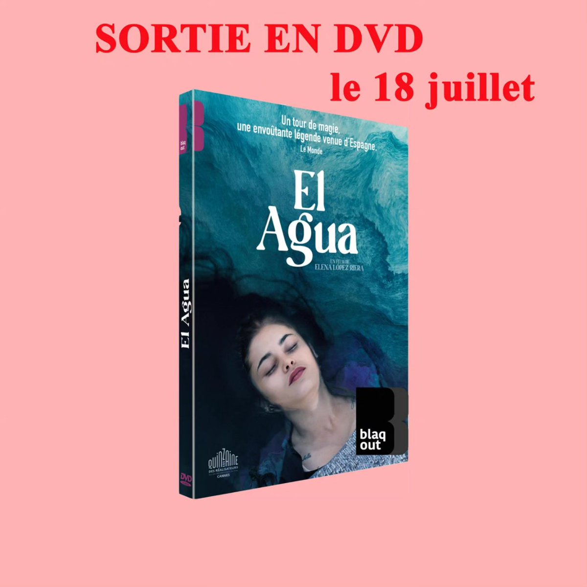 cinespagne's tweet photo. Sortie en #DVD de #Elagua de #ElenaLópezRiera aujourd'hui! 
> https://t.co/FaUmZDf7Xf
Surprise à la fin ! 
#cinema #espagnol #España #película #film #concours #jeu #surprise #sorpesa #orihuela
@MG48 @BlaqOut_ @films_dulosange @ICBordeaux @AVoirALire @SensCritique @QueTalParis https://t.co/bzzEJjg8bl