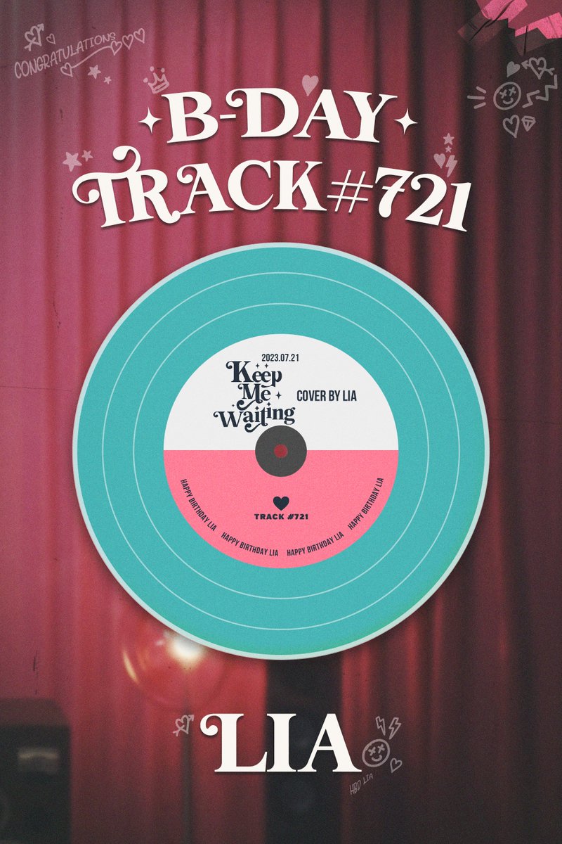 ITZYofficial's tweet photo. 💿 B-DAY TRACK #721 “LIA”

🎂 2023.07.21 FRI 00:00 (KST)

#ITZY #MIDZY @ITZYofficial
#리아 #LIA https://t.co/lxCV3U3LGa
