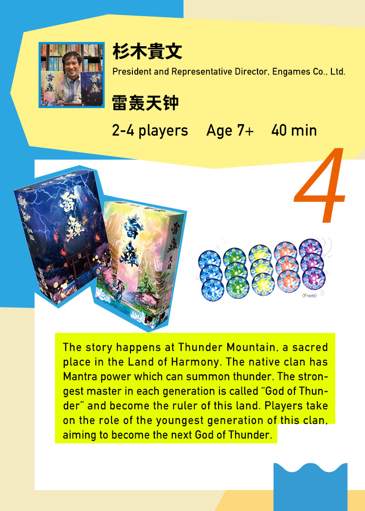 DICECON2023's tweet photo. English introduction of games from @nezukoubou and other designers! 1/2 https://t.co/GLTX556GYF