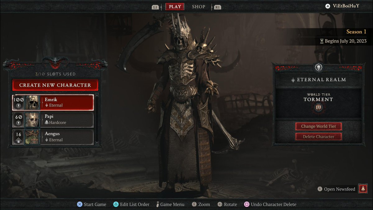 Jamesiahh's tweet photo. #PS5Share, #DiabloIV https://t.co/EWBbw0HCdr