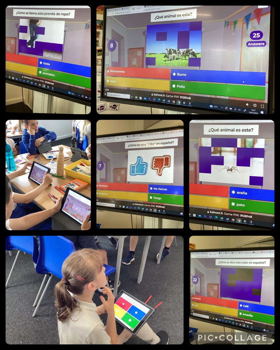 BPPSY5's tweet photo. Español 🇪🇸Putting our knowledge to the test with a game of Kahoot. https://t.co/celrx9qX83