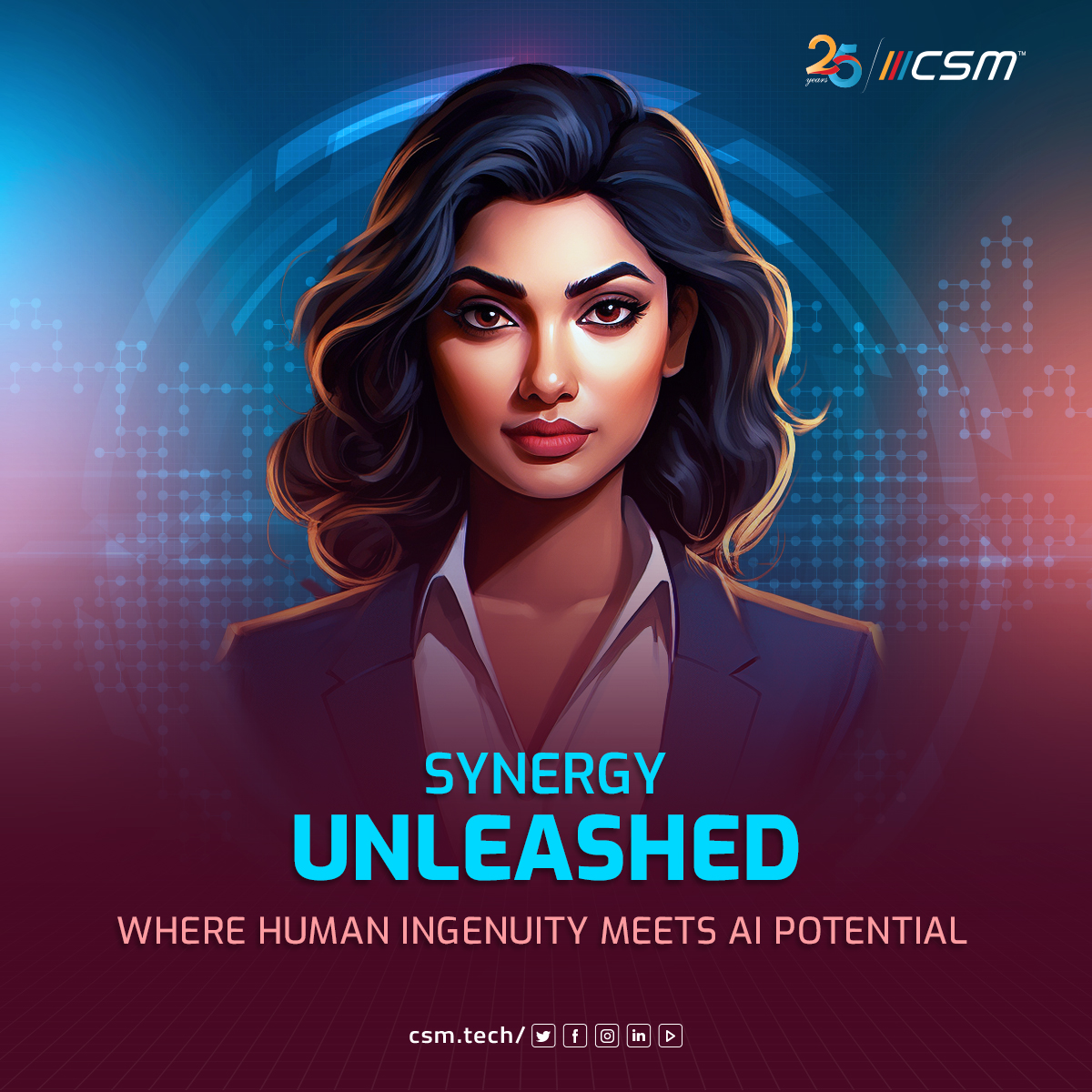 CSMTechnologies's tweet photo. Experience unprecedented achievements in efficiency, productivity, and innovation with CSM Tech's Generative AI models.
👉 Discover the Power of Medha K: https://t.co/JvJKS4VZQR
#AIHumanCollaboration #CSMTech #CSMBlogs #MedhaK https://t.co/RaQqNGBieO