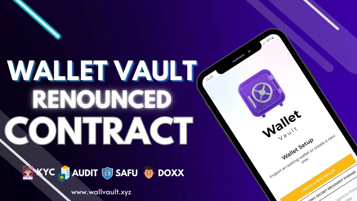 Wallet Vault tweet media