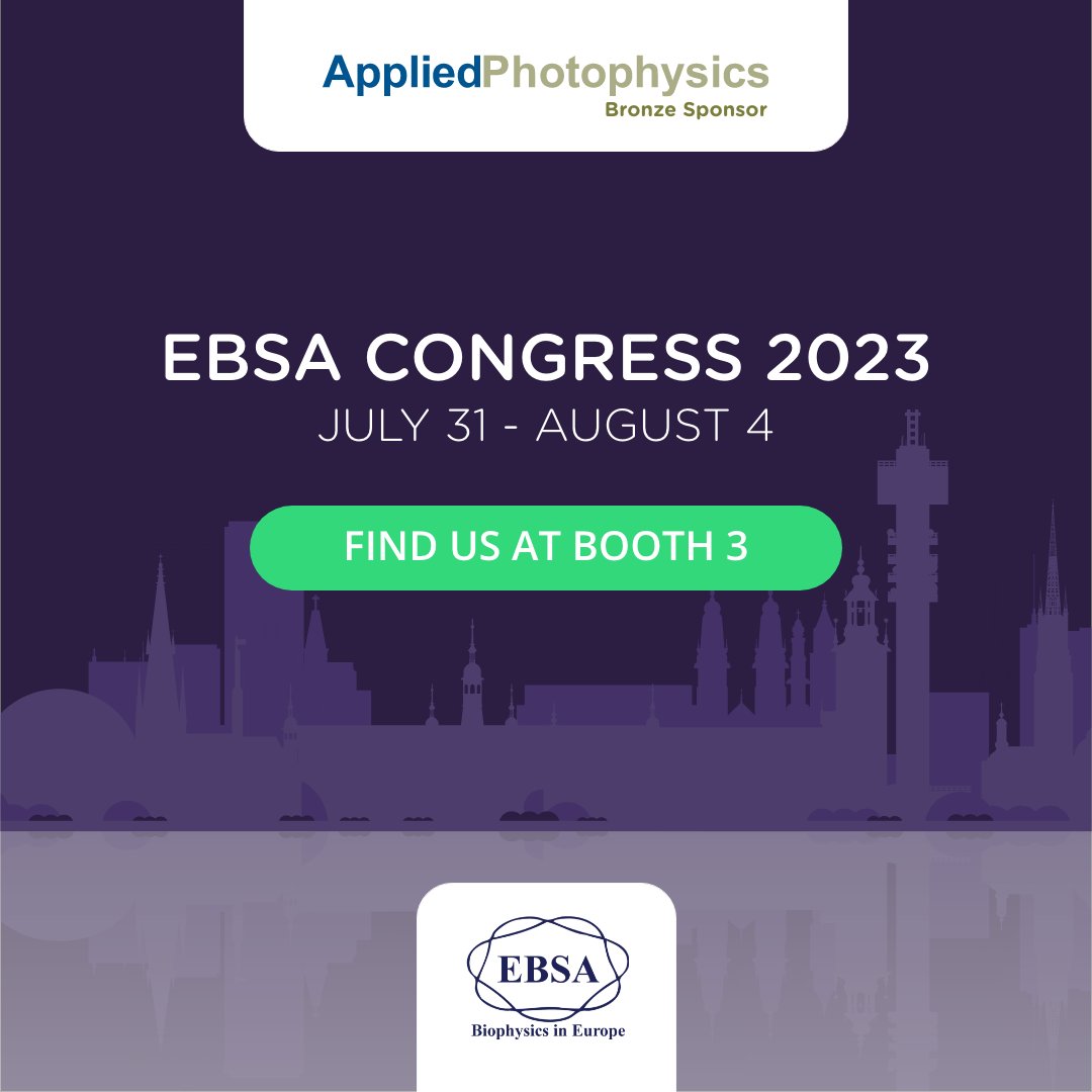 See you in Stockholm! ✈

We look forward to meeting you in Sweden at the end of this month for the EBSA Congress 2023.

Visit our booth on the ground floor and chat with us about how we can help with your biomolecule characterisation applications.

#biophysics  #EBSA2023