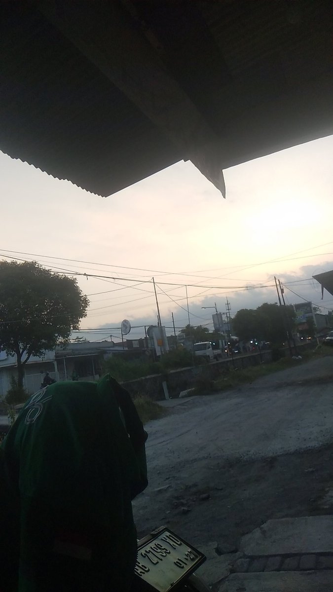 Senja yang cukup tenang