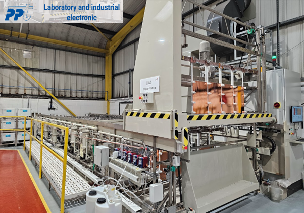 Exciting news! Merlin Flex has successfully installed and commissioned their new Copper Panel Plating Line, supplied by PPT in Slovakia. This advanced line enables copper plating for thin flexible panels and flex &amp; flex/ rigid panel lengths up to 1.5M.