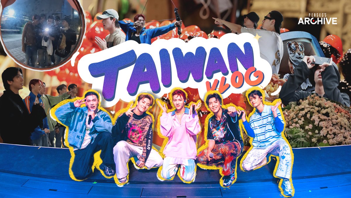 perses_official's tweet photo. [PERSES'S ARCHIVE] ｜ Vlog EP.8 PERSES in Taiwan ✈️🇹🇼

🎬 : https://t.co/KVndCNNHSI

#PERSESinTaiwan
#PERSES #PERSES_TH
#GNEST #GMMGrammy https://t.co/VIk0COdy8y